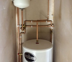hot water boiler plumber blackpool